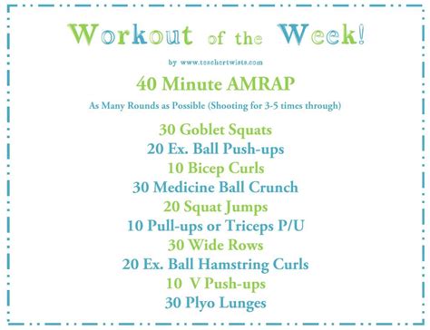 Min Amrap Workouts Eoua Blog