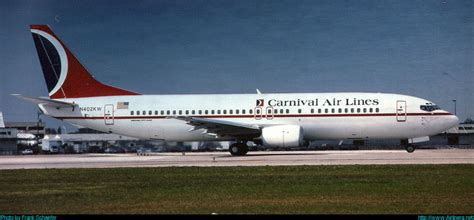 Boeing 737 4q8 Carnival Air Lines Aviation Photo 0052139