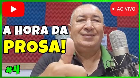 Ao Vivo A Hora Da Prosa Pedro Lopes Na Cultura FM De Araci Bahia