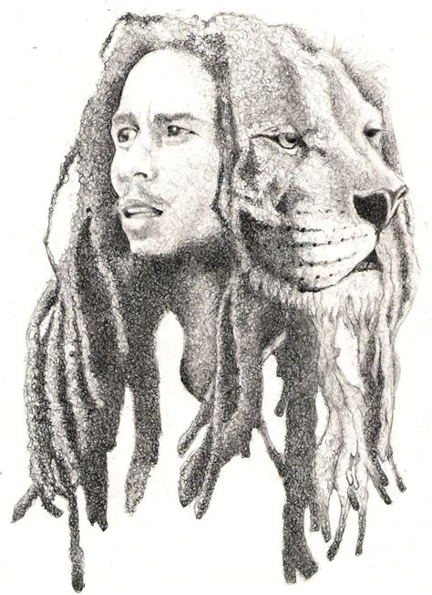 Lion Of Zion Bob Marley Limited Edition Art Print Artwork 8and12 X 11