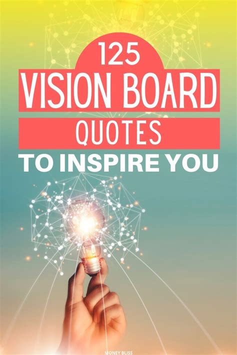 The Ultimate Collection of Vision Board Quotes to Inspire You - Money Bliss