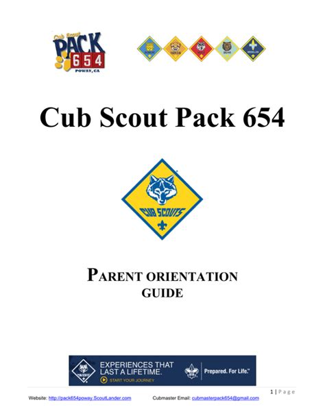 Scout Six Essentials Checklist Printable PDF 51 OFF