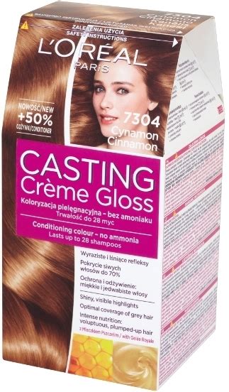 Loreal Paris Casting Creme Gloss Barva Na Vlasy 7304 Skořicová Sampooncz