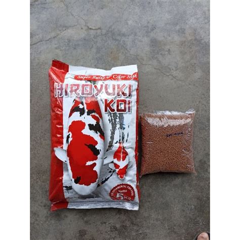 Jual Pakan 1kg Hiroyuki Koi Super Bulky And Color Max Merah Protein