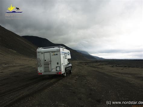 Nordstar Wohnkabine Auf Mazda Doka Unterwegs Auf Island Recreational