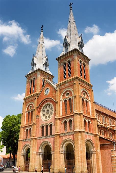 Basilique De Cath Drale De Saigon Notre Dame Ville De Ho Chi Minh