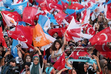 AK Parti nin Mardin Mitingi Anadolu Ajansı