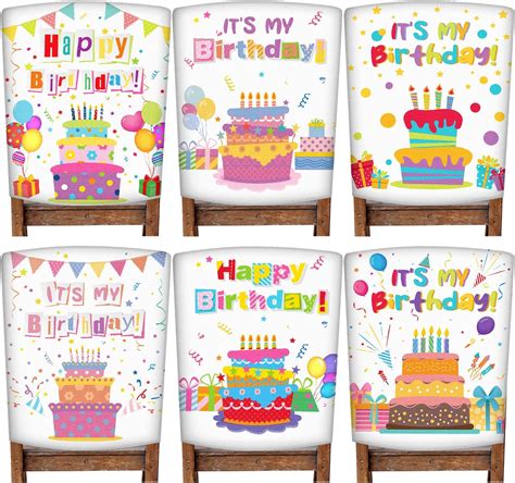 Fun Express Its My Birthday Chair Cover Great For