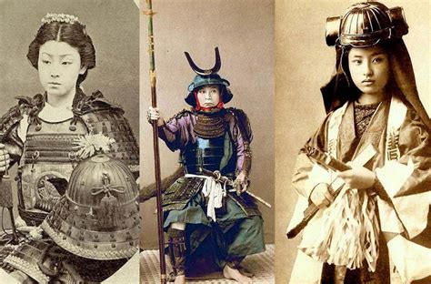 Vintage Photos Of Female Samurai Warriors Posing With Their Katana