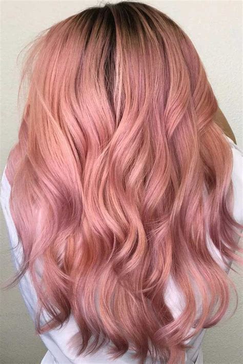 Rose Gold Pinky Hair Artofit