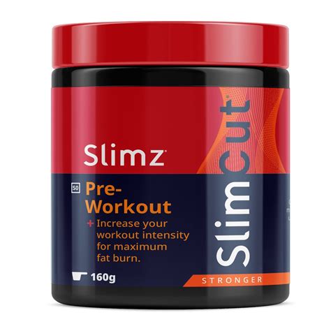 Slimz Slim Cut Stronger Pre-Workout 160g | Shop Today. Get it Tomorrow ...