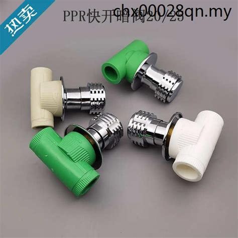 Ppr Dark Valve Points Points White Gray Green Ppr Water Pipe