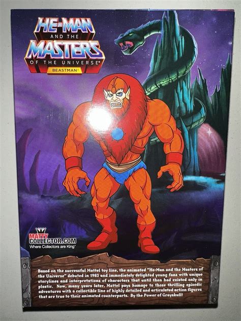 Motuc Beast Man Masters Of The Universe Classics Moc Sealed