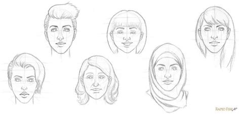 How To Draw Female Faces Calendarinternal21