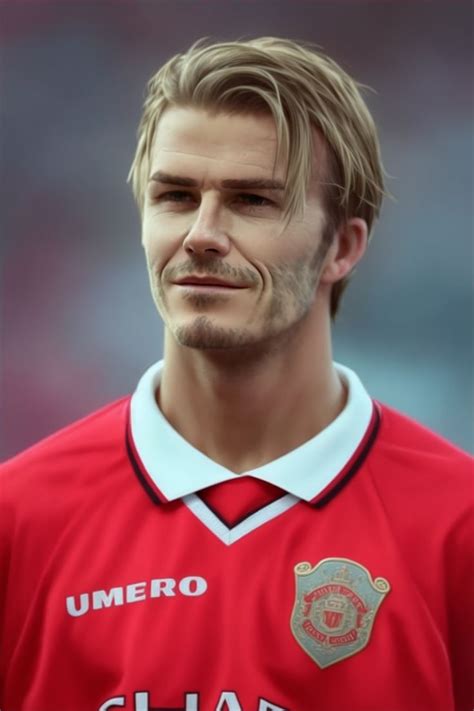 David Beckham Cartoon In 2024 David Beckham Man United Beckham