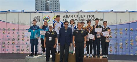 Exciting Opening Day Of Finals At Asian Rifle Pistol Cup Asian