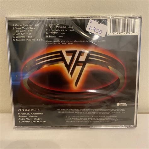 Van Halen 5150 Cd Europe Nuevo Mercado Libre