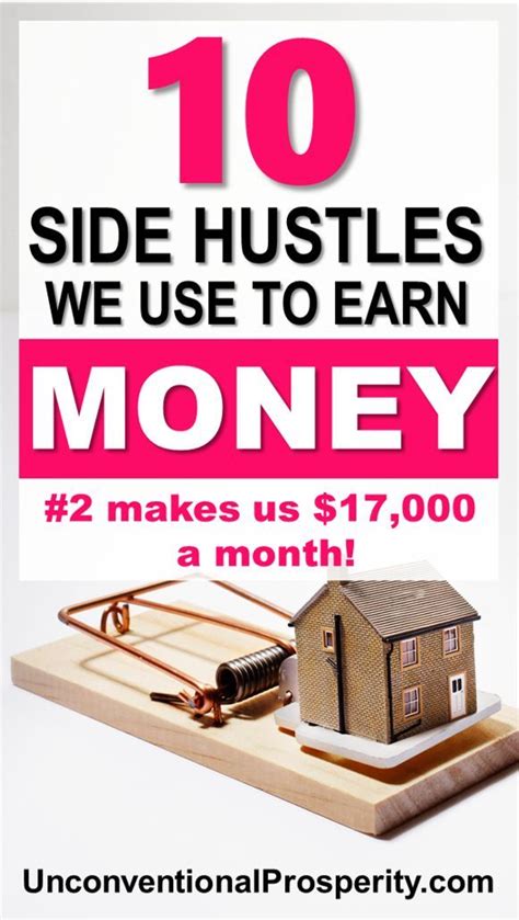 10 Side Hustles That Could Skyrocket Your Income Way To Make Money Earn Money From Home Earn