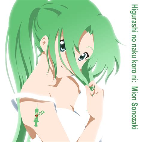 Higurashi no naku кого ni Mion Sonozaki Higurashi no naku кого ni