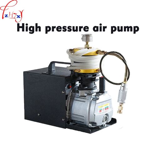 High pressure Electric air pump hardcover version 30Mpa single cylinder ...