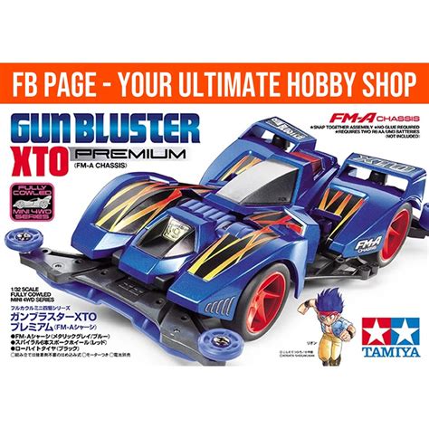 Tamiya Fully Cowled Mini Wd Series Gun Bluster Xto Fm A Chassis