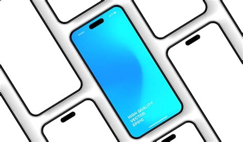 Premium Vector D Realistic High Quality Smartphone Mockup With