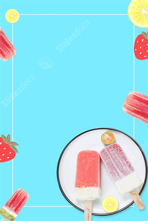 Picture Of A Poster Featuring Iced Milk Tea Page Border Background Word