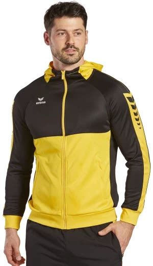 Erima Herren Six Wings Trainingsjacke Mit Kapuze Erima Ch