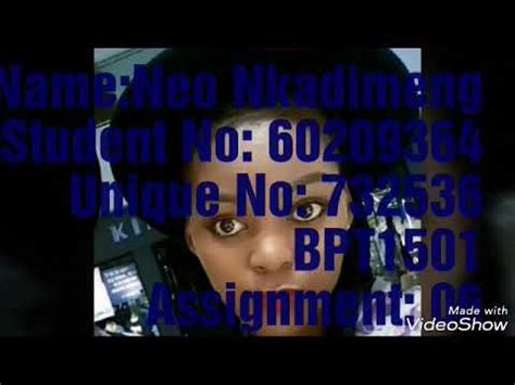 BPT1501 Assignment 6 YouTube