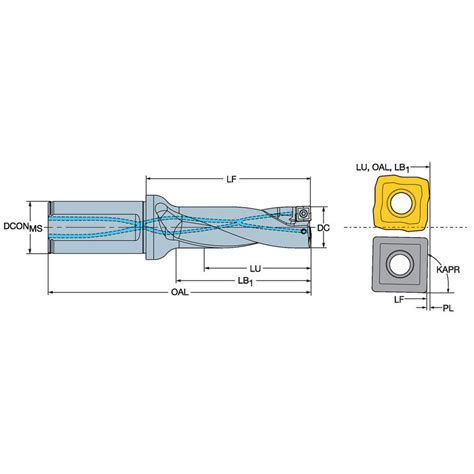 Corodrill Indexable Insert Drill Zoro Uk