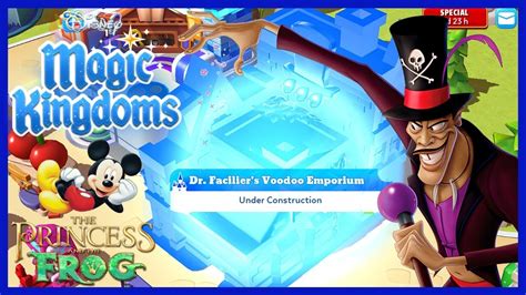 Dr Faciliers Voodoo Emporium Princess And The Frog Event Disney