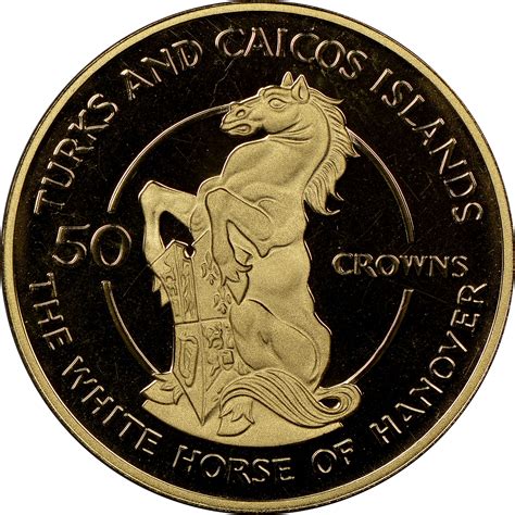 Turks & Caicos Islands 50 Crowns KM 39 Prices & Values | NGC