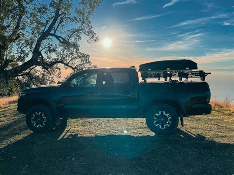 Toyota Tacoma With Diamond Back Cover Truss Bed Rack Toyota Tacoma