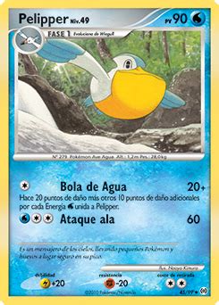 Pelipper Platinum Arceus Base De Datos De Cartas De Jcc Pokemon Es