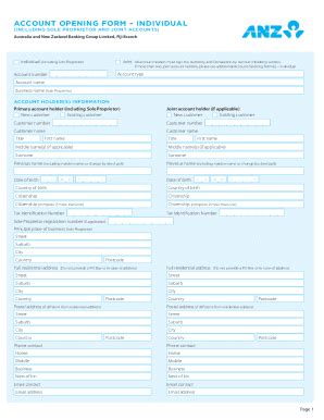 Fillable Online BRED Personal Account Application Form Fax Email Print