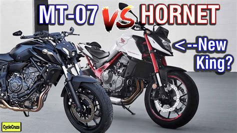 New 2023 Honda Hornet Cb750 Vs Mt 07 Cyclecruzas World