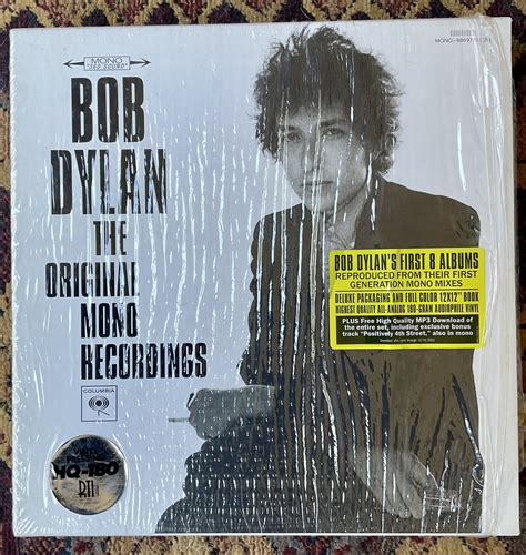 Bob Dylan The Original Mono Recordings Vinyl Box Set Vinyl Cd And