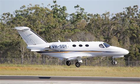 Cessna Citation Mustang Visiting Hervey Bay VH SQY Popping Flickr