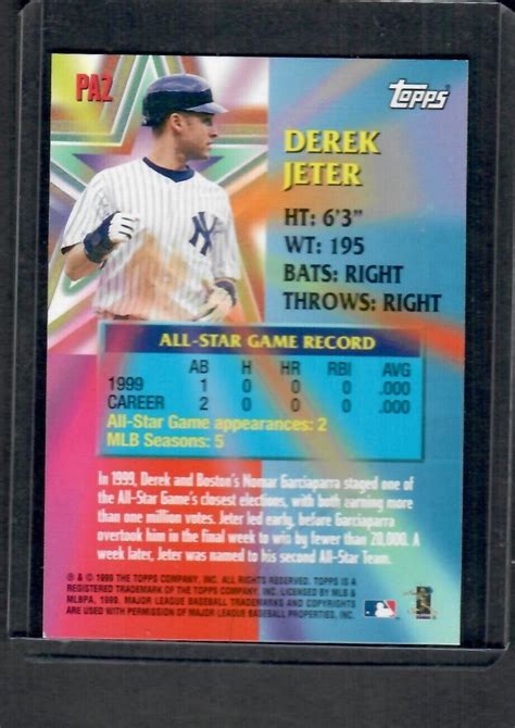 Topps Perennial All Stars Inserts Nm Mt Ebay