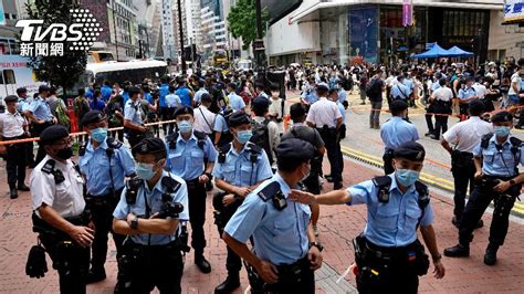 港府慶七一回歸 部署逾萬警「18年來首度無示威」│香港│反送中│港警│tvbs新聞網