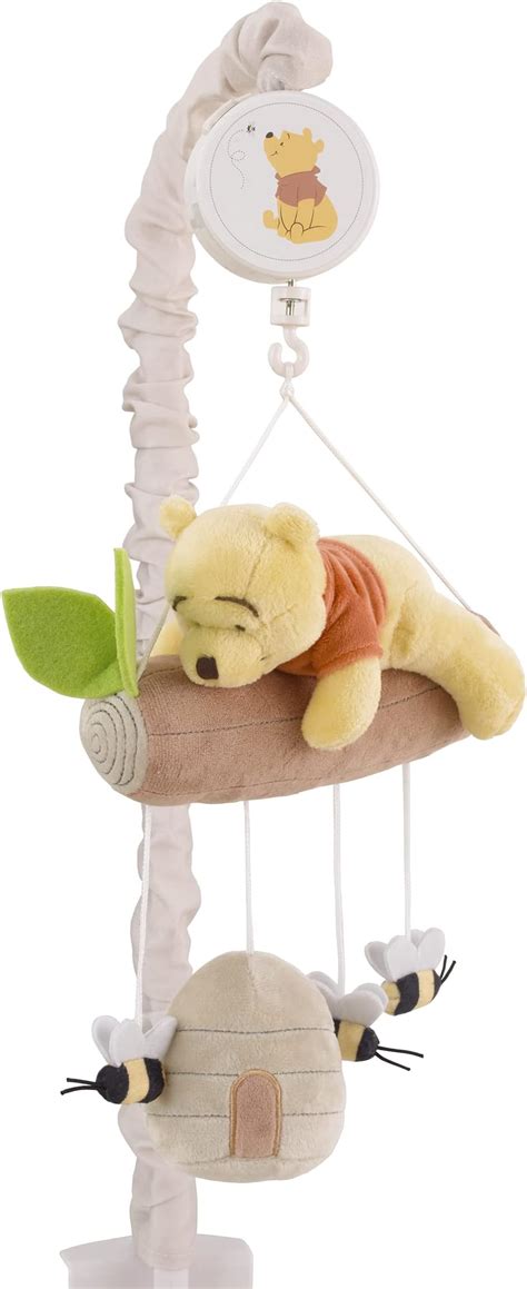 Amazon Disney Classic Pooh Hunny Fun With Bees And Honeypot Taupe