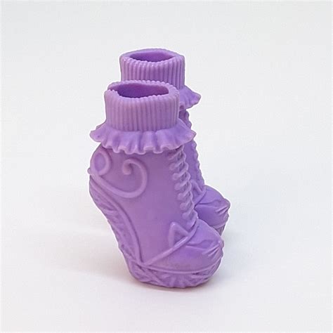 Monster High Catrine Demew Ghoul Chat Lavender Purple Shoes Only Ebay