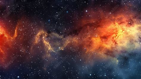 Fondo Impresionante Cosmos Una Pancarta Horizontal Que Muestra Un Cielo