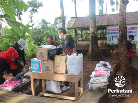 Perhutani Perhutani Peringati Hut Ke Dengan Bakti Sosial Dan Kerja