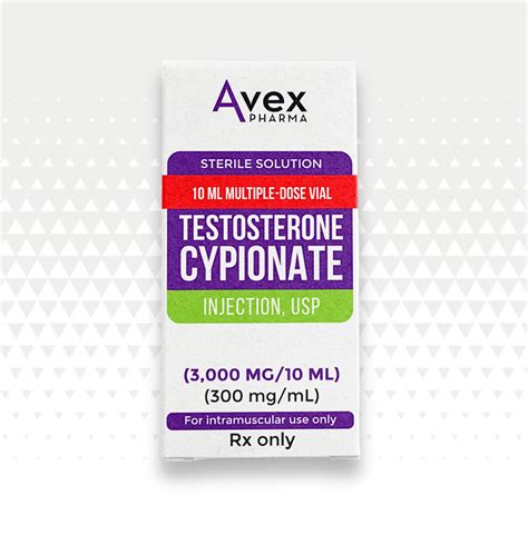 Testosterone Cypionate Avex Pharma Mg Steroid Centrum