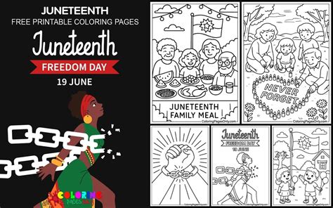 40 Juneteenth Coloring Pages Free Printable Pdf And Online Coloring