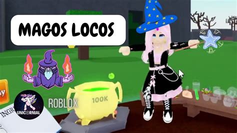 A Preparar Pociones Mágicas De Qué Trata Magos Locos de Roblox