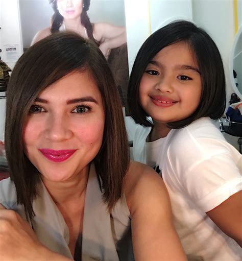 LOOK: Vina Morales shows off matching hairstyle with daughter Caena | Inquirer Entertainment