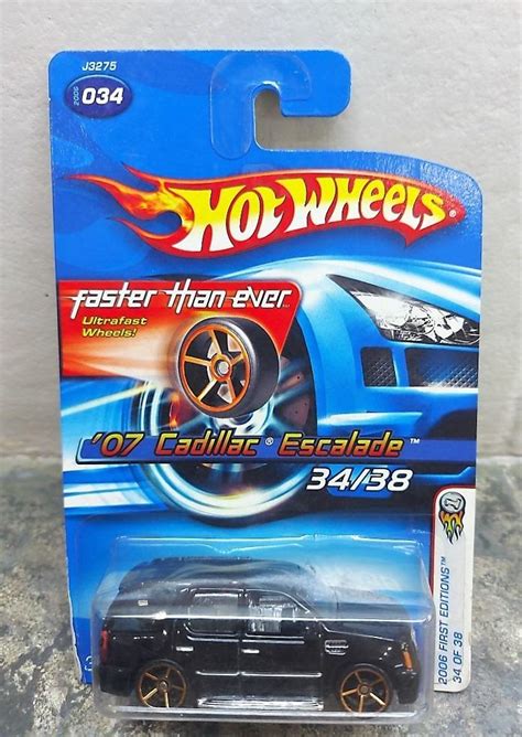 FTE 07 CADILLAC ESCALADE Hot Wheels 2006 First Editions Series Hobbies Toys Toys Games