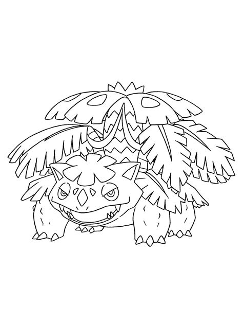 Venusaur Coloring Pages